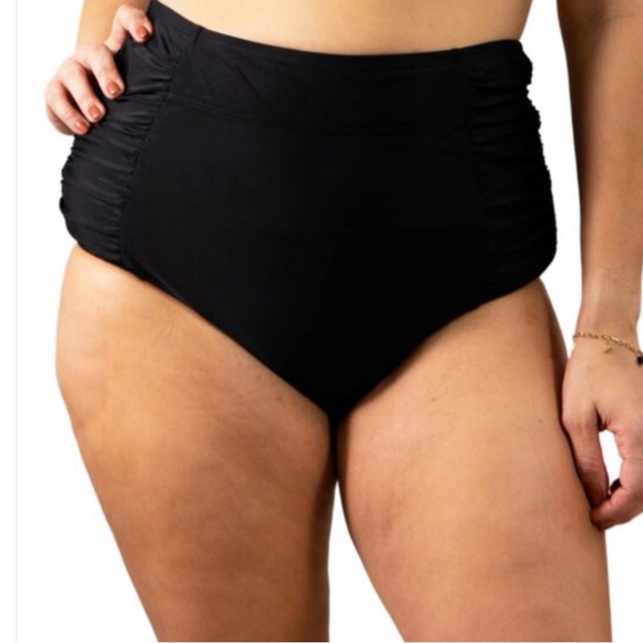 NWT Heat Paradise Nights Womens Bikini High Waist Two Piece Swimsuit 20W PLUS - Picture 2 of 13